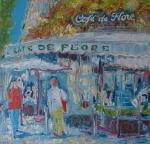 Café de Flore (Proslulá kavárna na Boul.Saint Germain Paříž)